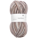 Fil pour chaussette Rico Superba Bamboo 4 fils poussière mix