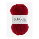 Sport+ cerise 50% laine 50% acrylique