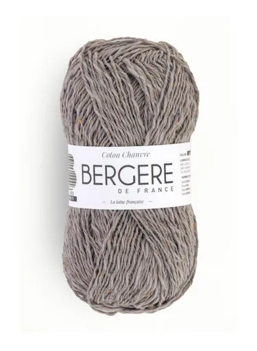 Coton Chanvre Gris Bergère de France