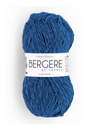 Coton Chanvre Bleu Bergère de France