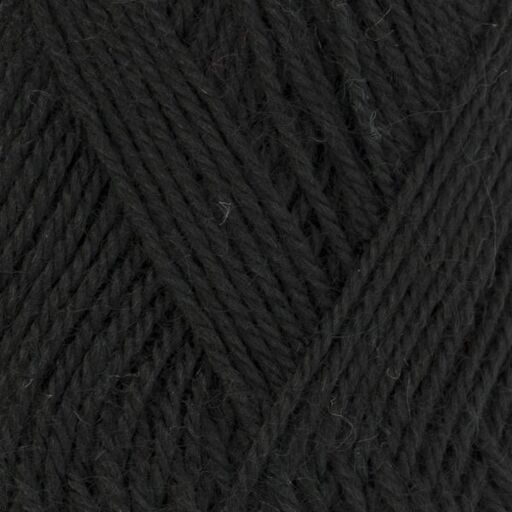 Calinou Noir 75% acrylique 25% laine mérinos