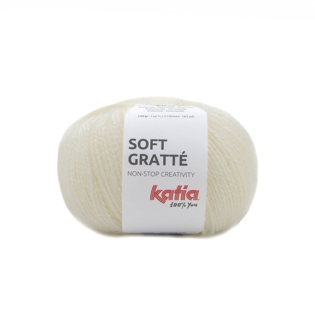 Soft gratté Laine Katia 79 écru