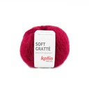 Soft gratté Laine Katia 73 rouge