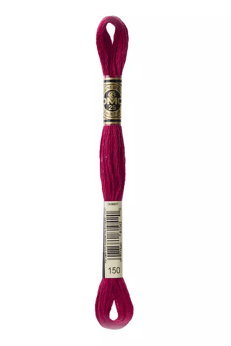 Fil à broder Mouliné Spécial DMC 150 Framboise