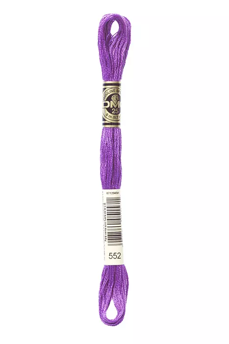 Fil à broder Mouliné Spécial DMC 552 Violette