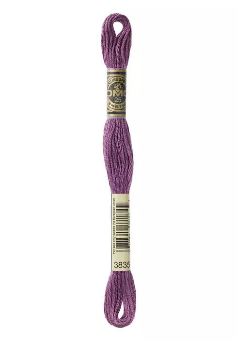 Fil à broder Mouliné Spécial DMC 3835 Violet pourpre 