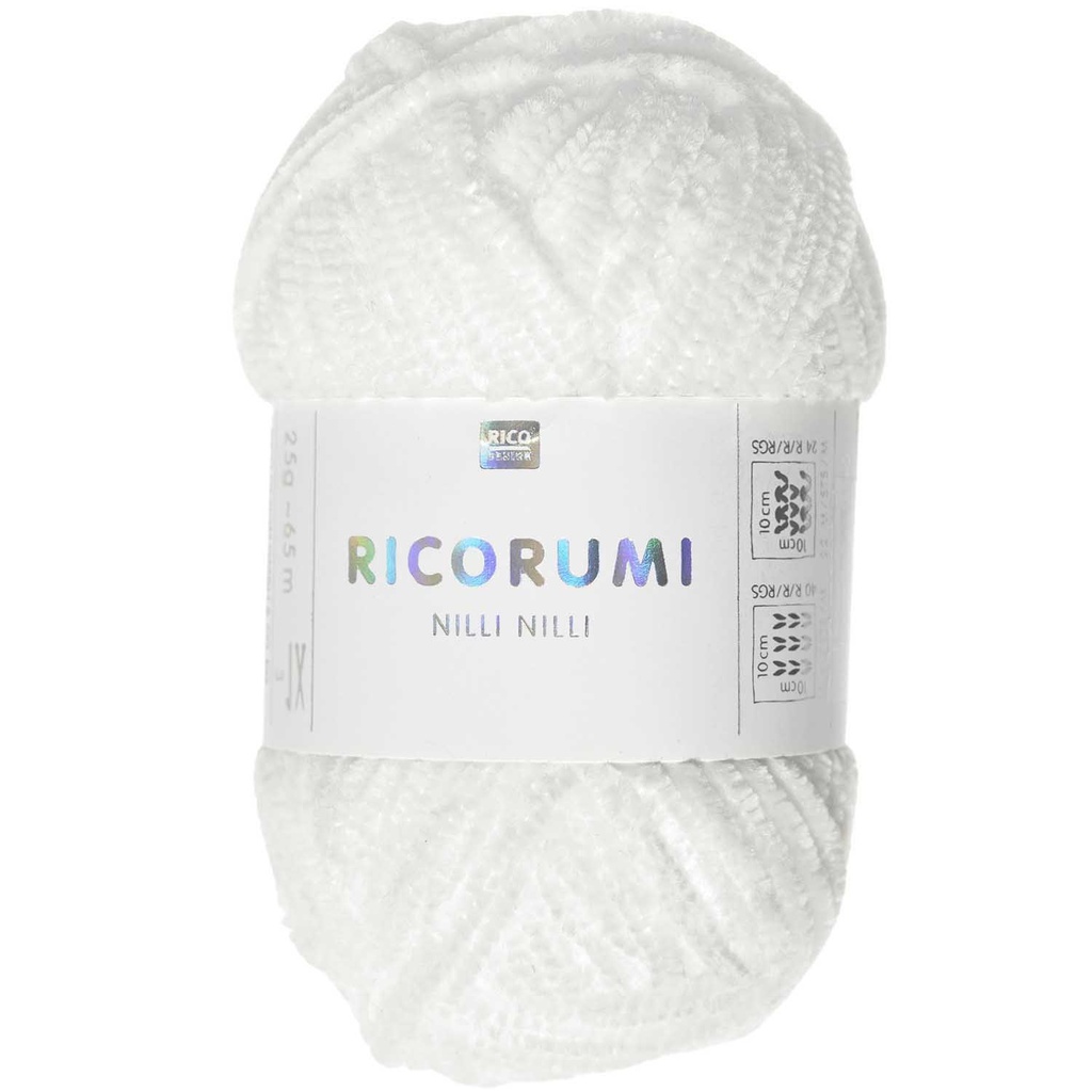 Ricorumi Nilli Nilli 25grs Blanc 001 