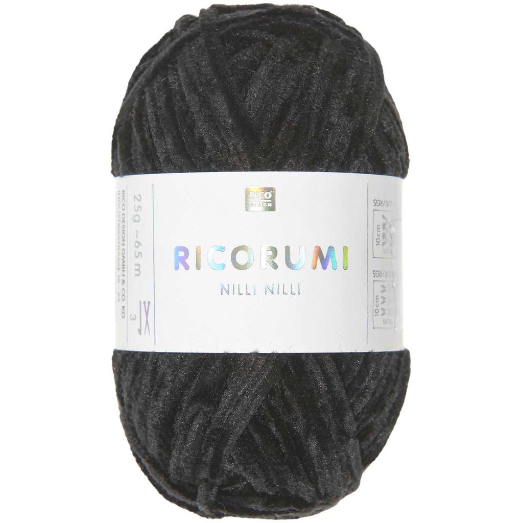 Ricorumi Nilli Nilli 25grs Noir 027