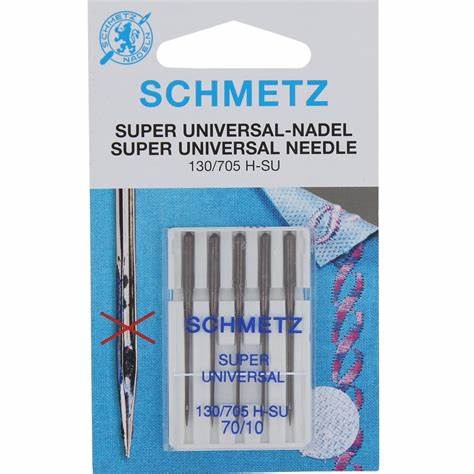 Aiguilles super universelle Schmetz n° 70/10 broderie