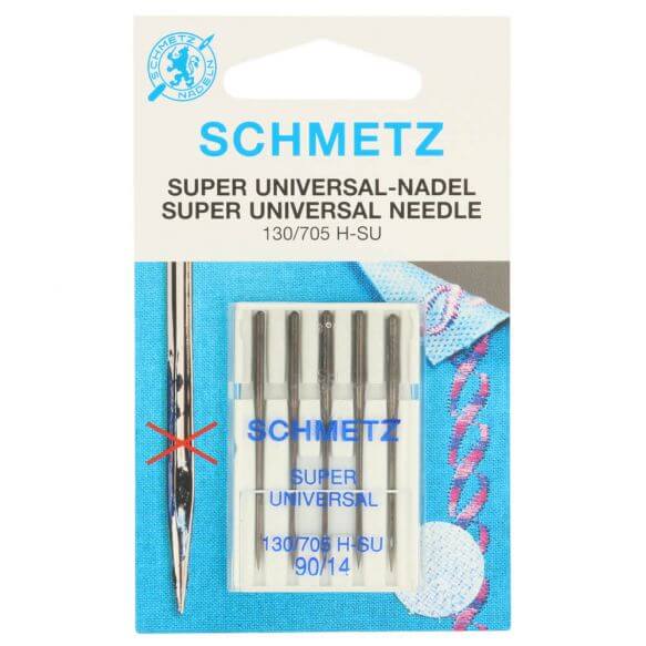 Aiguilles super universelle Schmetz n° 90/14 broderie  