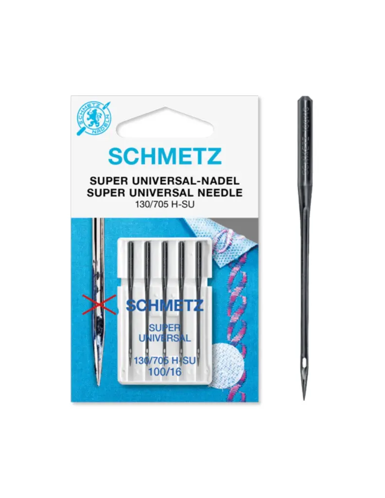 Aiguilles super universelle Schmetz n° 100/16 broderie   