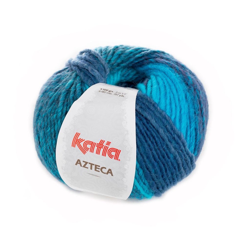 Azteca Laine Katia 7851 bleu