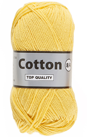 Cotton 8/4 lammy Yarns 371 Jaune 