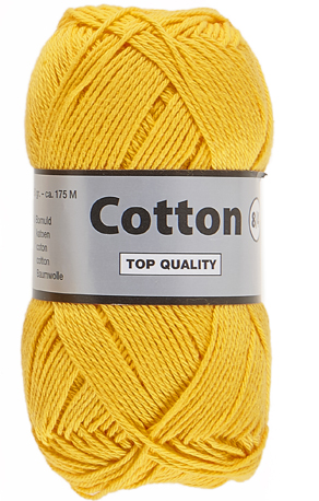 Cotton 8/4 lammy Yarns 372 Jaune soleil