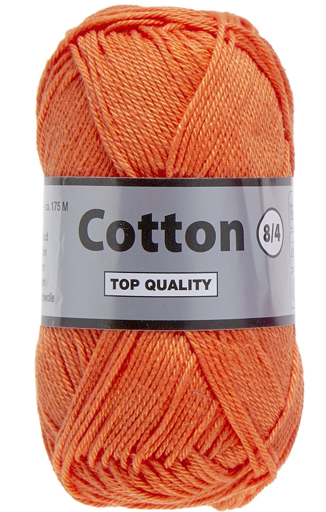 Cotton 8/4 lammy Yarns 028 orange