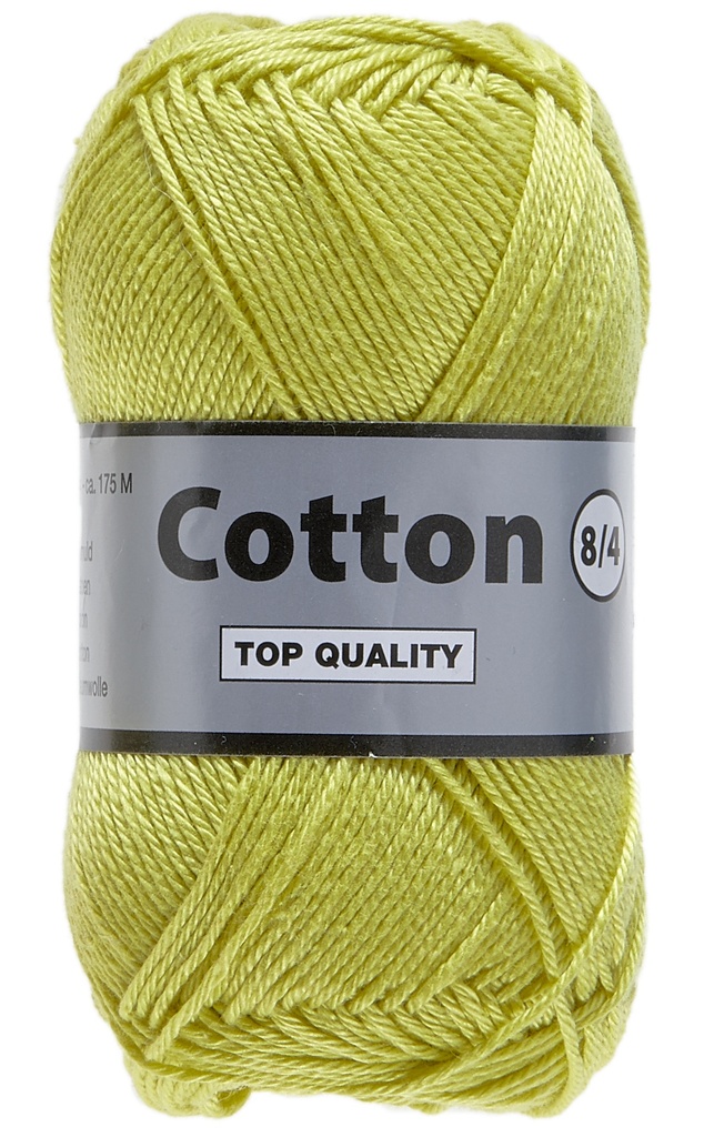 Cotton 8/4 lammy Yarns 071 vert anis