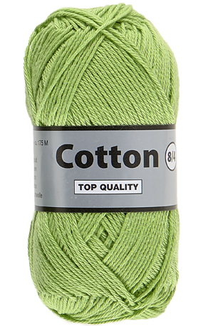 Cotton 8/4 lammy Yarns 046 vert herbe