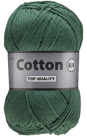 Cotton 8/4 lammy Yarns 072 vert foncé