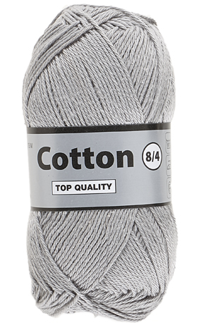 Cotton 8/4 lammy Yarns 038 gris