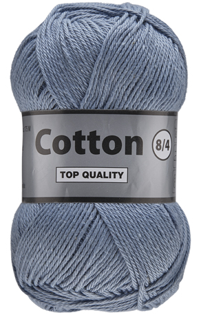 Cotton 8/4 lammy Yarns 839 gris acier