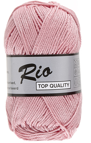 Rio lammy Yarns 712 rose incarnadin