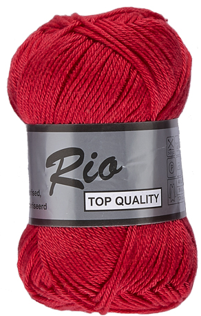 Rio lammy Yarns 043 rouge