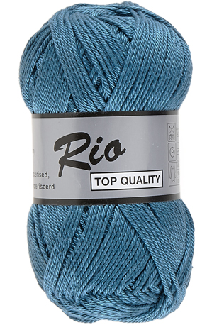 Rio lammy Yarns 457 bleu canard