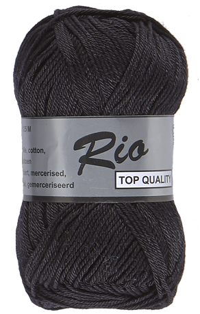 Rio lammy Yarns 001 noir