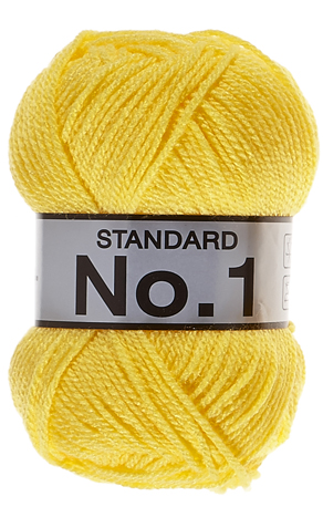 Numero 1 standard lammy Yarns 372 jaune