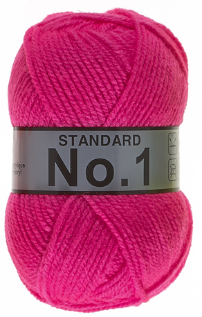 Numero 1 standard lammy Yarns 212 rose fluo