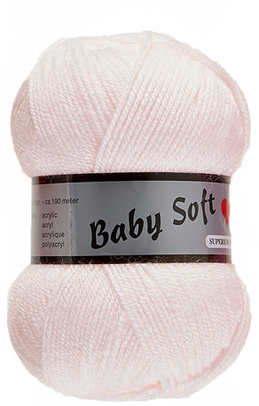 Baby soft lammy Yarns 710 rose pâle