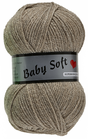 Baby soft lammy Yarns 017 brun