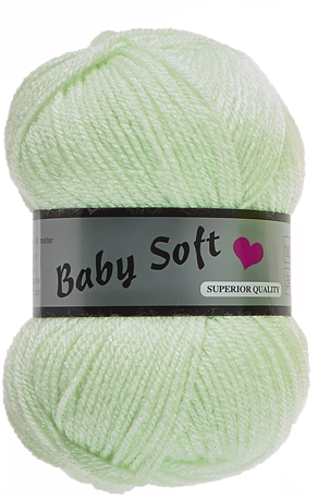 Baby soft lammy Yarns 037 vert pâle