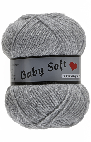 Baby soft lammy Yarns 038 gris