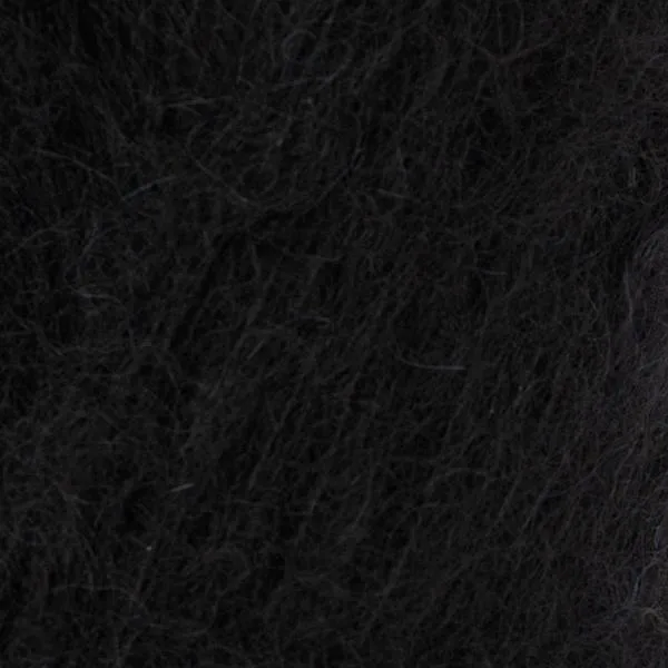 Alpaga mohair noir 40% alpaga 40% mohair 20% polyamide