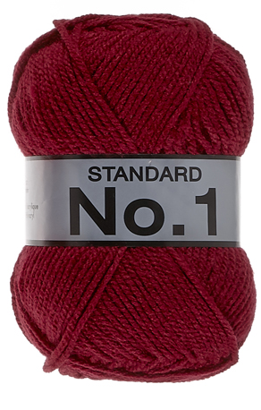 Numero 1 standard lammy Yarns 738 bordeaux