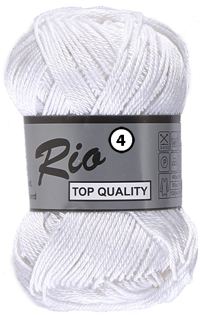 Rio 4 lammy Yarns 005 blanc