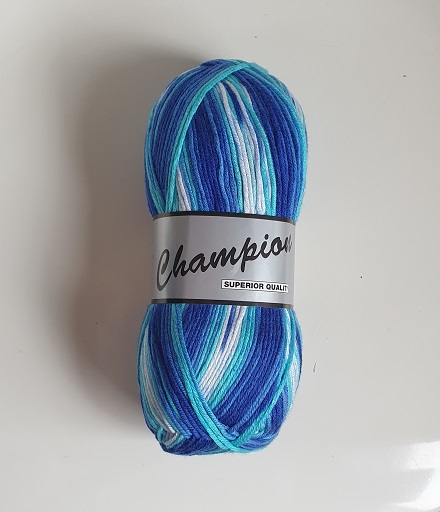 Champion lammy Yarns 907 bleu