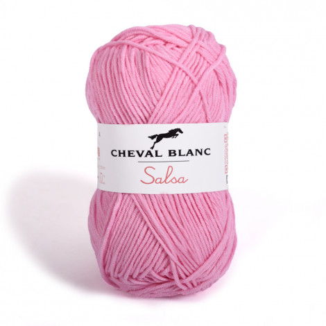 Salsa camelia Cheval Blanc 60% coton 40% Acrylique     