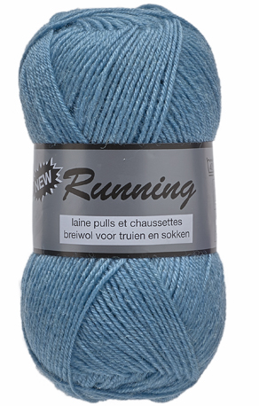 New running chaussette bleu 457