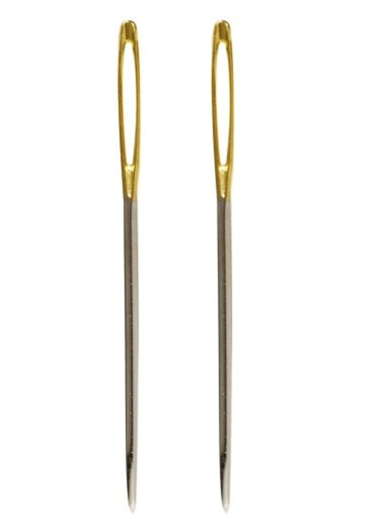 
Lot de 2 aiguilles à laine métal n° 3 6cm