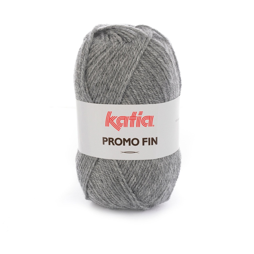 Promo Fin Laine Katia 621 Gris