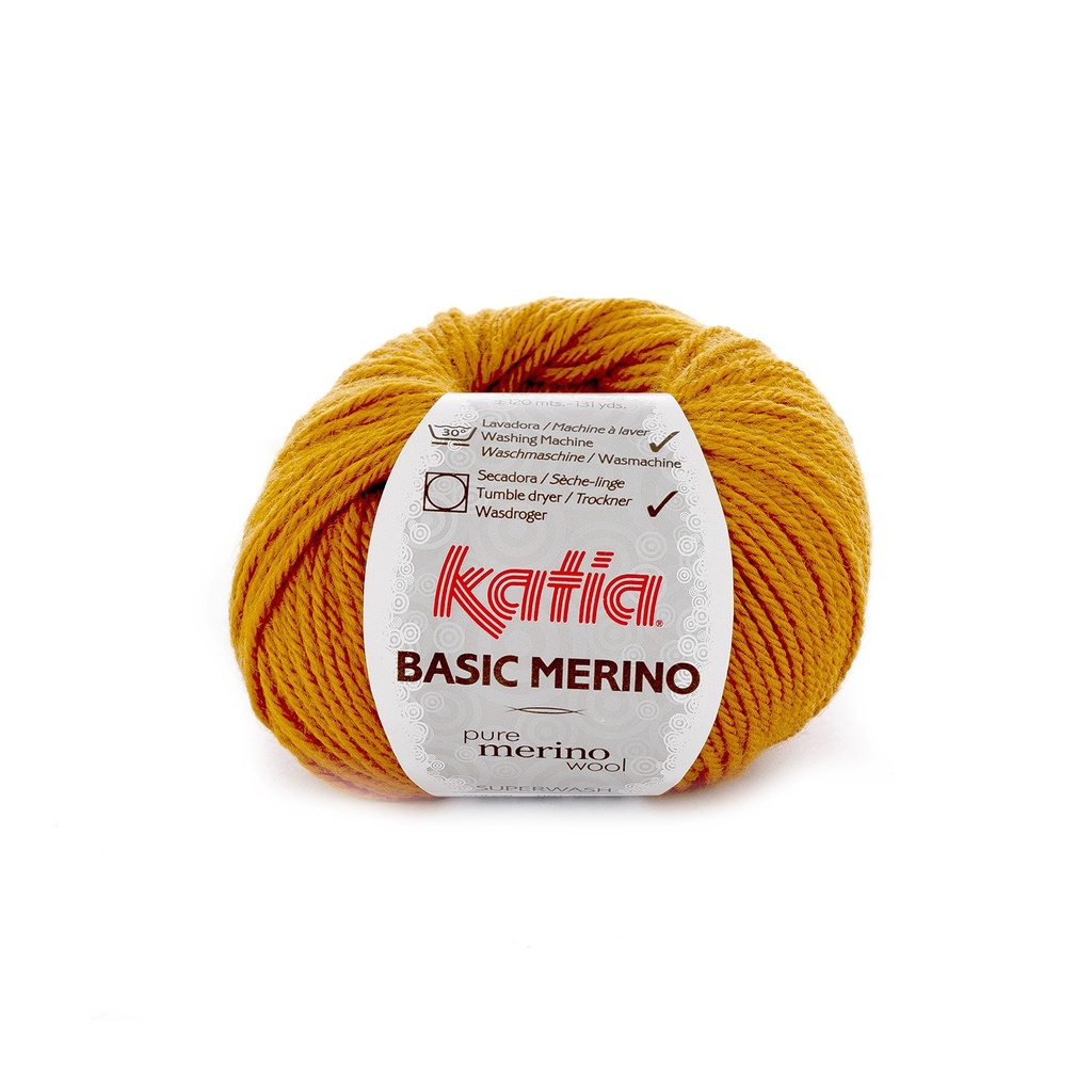 Basic Mérino 71 Ocre Laine Katia