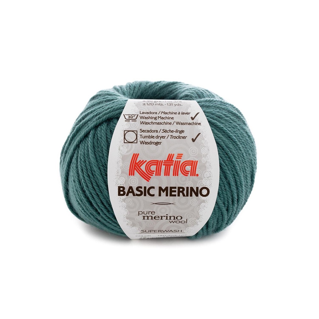 Basic Mérino 78 Emeraude Laine Katia