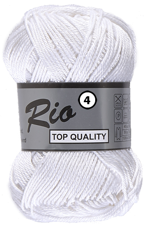 [RIO4005] Rio 4 lammy Yarns 005 blanc