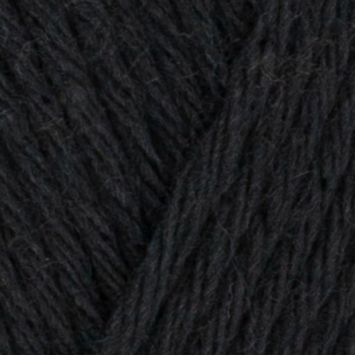 [10691] Image noir 50% laine mérinos 50% acrylique        