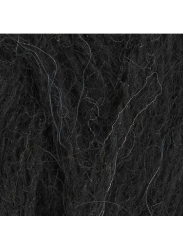 [10580] Flocon noir 56% laine 25% acrylique 19% polyamide