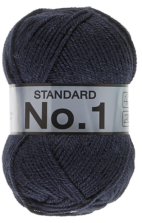 [N1890] Numero 1 standard lammy Yarns 890 Bleu Marine