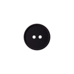 [12189] Bouton 2 trous noir 10 mm