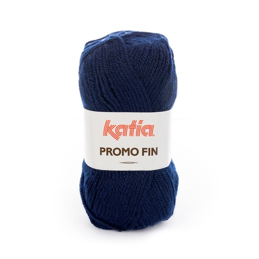 [PROMOFIN518] Promo Fin Laine Katia 518 Bleu foncé